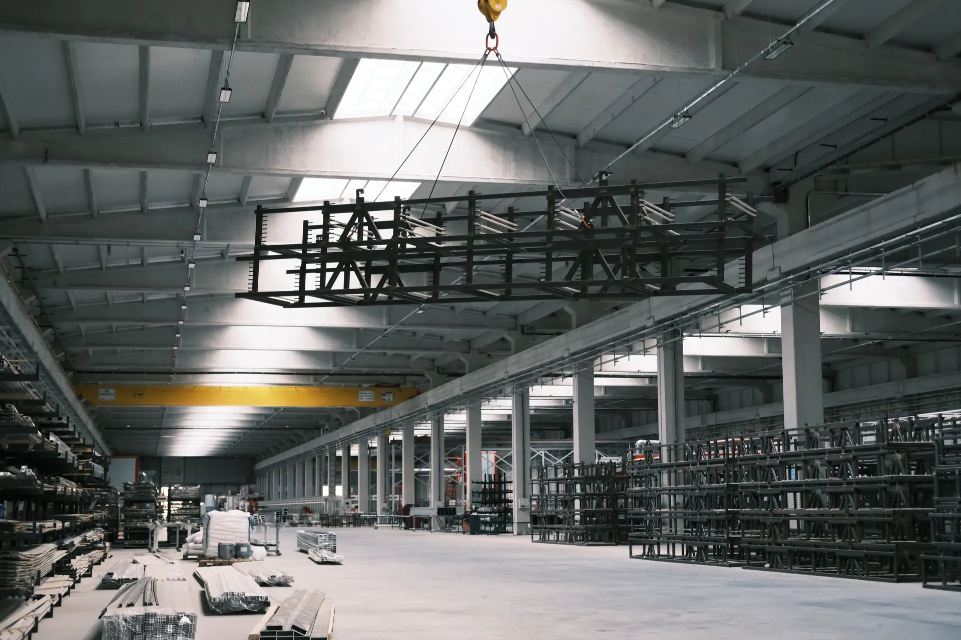 Planta industrial construída pela Engenhar
